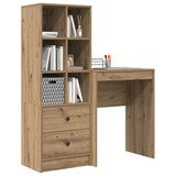 thumbnail of vidaXL Schreibtisch mit Schubladen 2 pcs Artisan-Eiche