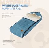 thumbnail of Babyfußsack 94x48x10 cm Jeans-Blau aus Polyester Joyz