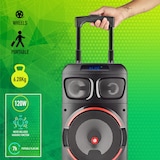 thumbnail of NGS Wild Dub Zero - Haut-Parleur Portable 120W Compatible Bluetooth et True Wireless Stereo, Subwoofer 8" (Micro SD/USB/AUX in/)