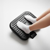 thumbnail of Relaxdays Fußstütze Schreibtisch, 3-fach höhenverstellbar, neigbar, Massagefunktion, ergonomische Fußablage, schwarz
