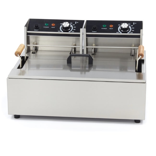 .statt-shop. Backwarenfritteuse Fettbackgerät Fischfritteuse 5000W 230V elektro