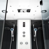 thumbnail of Kombination Badewanne Dusche K80-SW-EH-B-EC-SC-EA Duschtempel 180x100 cm Schlauchreinigung + Scheibenversiegelung
