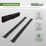 thumbnail of TRUTZHOLM 2x Teleskoprampe Alu beschichtet 105-183cm Traglast 272 kg Rollstuhlrampe inkl. Tasche