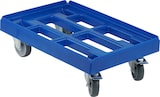 4 Transportroller Für Kisten 80x60 Cm – 400 Kg Traglast, 2 Lenkrollen + 2 Bockrollen, Gummi