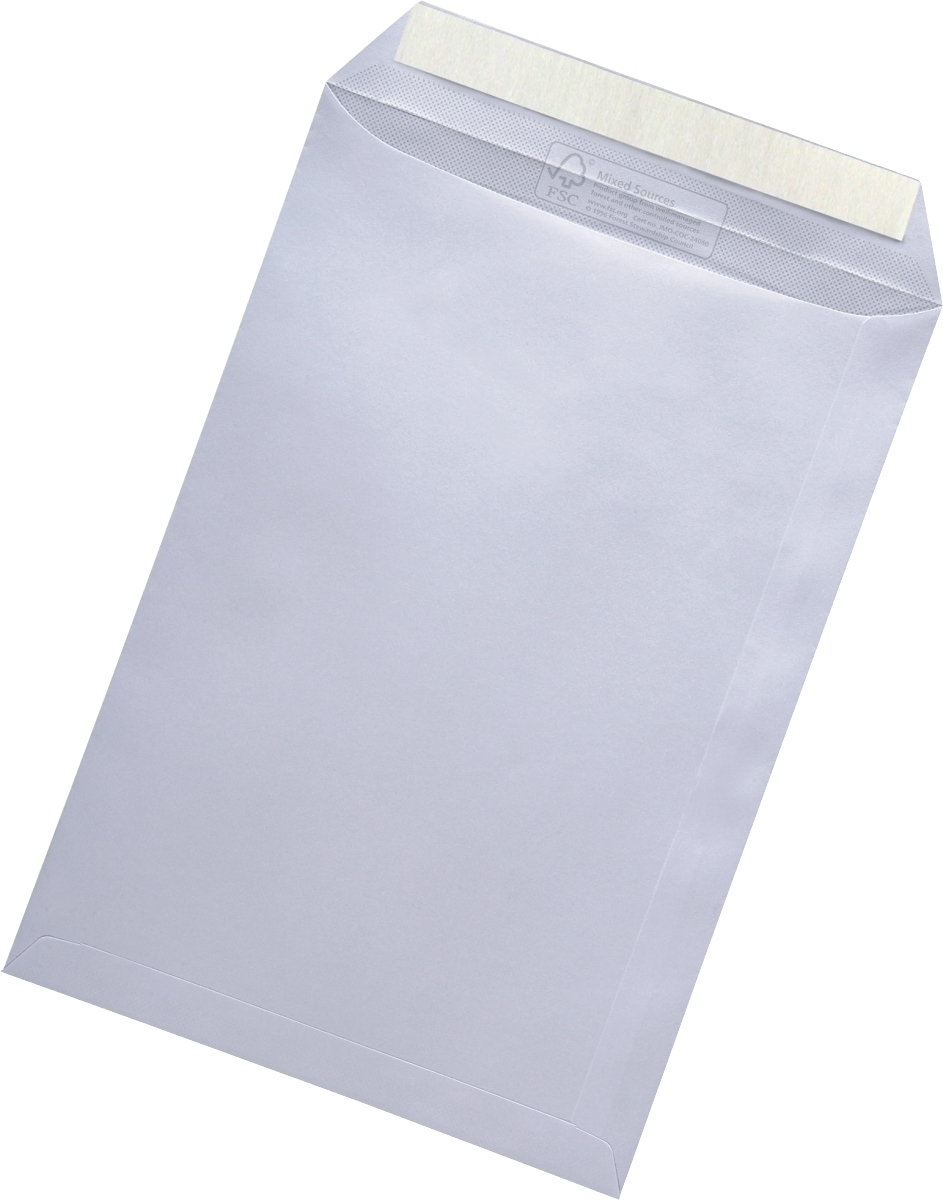MAILmedia Versandtasche FSC, DIN C4, ohne Fenster, weiá