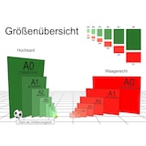 thumbnail of Schild Bitte die Tür immer richtig weiss-blau A5 Rückseite selbstklebend