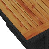 thumbnail of vidaXL Garten-Sofa-Set mit Speicher 8 pcs Schwarz Poly Rattan
