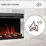 thumbnail of Elektrokamin Einbaukamin BALDERIA Athena 52 – Heizung bis 1500 W, schwarz