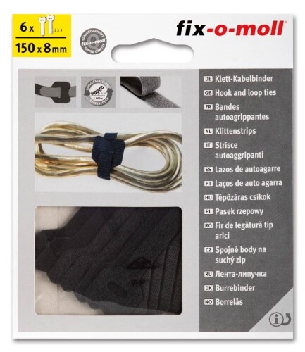 Klett-Kabelbinder fix-o-moll