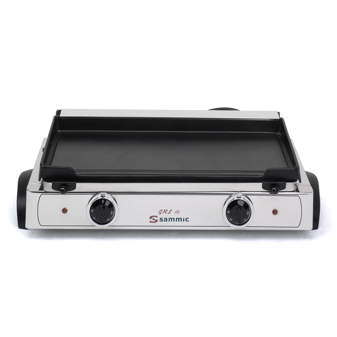 SAMMIC Plancha eléctrica de hierro fundido de 550 x 245 mm mod. GRL-10. Superficie lisa.