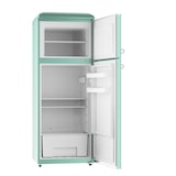 thumbnail of EVVO Frigorífico 2 puertas F45 Retro Verde Aquamarina, refrigerador 170 litros, congelador 45 litros, diseño vintage