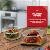 thumbnail of HGMD Backofengeschirr Set - 6 Stück - 370ML - Glas - Rund - Backofengeschirr 1 Person - Spülmaschinenfest