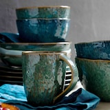 thumbnail of Leonardo MATERA Keramikteller 27 cm blau