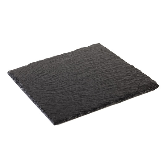 Aps - Ardesia naturale-piatto quadro cm 25x25