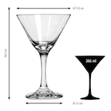thumbnail of Libbey 12er Set Martinigläser -EMBASSY- 266 ml, Ø 11 cm, H: 16,5 cm