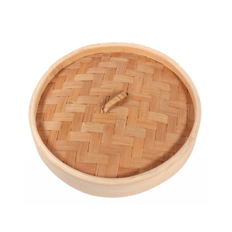 MONOUSO - Bamboe Deksel voor stomer "Maxi" Ø20cm (4 stuks)