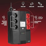 thumbnail of NGS Fortress Bunker - Sistema de Alimentación Ininterrumpida SAI , Off Line con 6 Enchufes Schuko con Protección contra Picos de Tensión