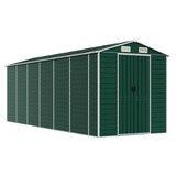 thumbnail of Helloshop26 - Abri de jardin cabane cabanon maison de stockage remise extérieur hangar outils robuste 191 x 555 x 198 cm acier 02_0022352