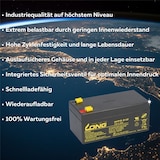 thumbnail of Bleiakku 12V 3,3Ah kompatibel KS3.2-12 battery AGM VdS