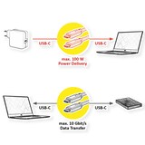 thumbnail of ROLINE RM USB 3.2 Gen 2 Kabel, C-C, ST/ST, 4K UHD-1, 10Gbit/s, Emark, 100W, schwarz, 1 m