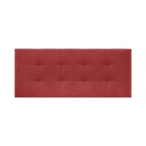 thumbnail of DHOME Cabecero Capitone Tapizado Tela Acualine 8cm de Grosor Cabezal de Cama Acolchado Dormitorio Tela Rojo 145x60cm
