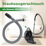 thumbnail of VIOKS Saugschlauch Ersatz für Siemens 00572612 Schlauch 1,5m mit Geräteanschlussstück für Staubsauger