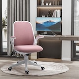 thumbnail of Vinsetto Cadeira de Escritório Inclinável e Altura Ajustável 62,5x60x98cm Rosa