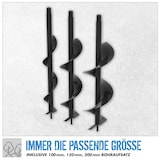 thumbnail of Güde Benzin Erdbohrer Erdlochbohrer Pfahlbohrer Zaunbohrer GE 1450.1 95467