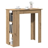 thumbnail of Table de bar avec étagère chêne artisanal bois d'ingénierie Modèle Boréal Panorama Soleil