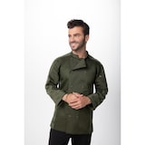 thumbnail of Chef Works® Kochjacke MOJAVE Flex Serie nachhaltig, Knöpfe, Cool Vent™, Olive, Größe 3XL