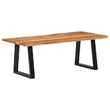 thumbnail of vidaXL Couchtisch 110x55x40 cm Massivholz Akazie