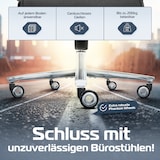 thumbnail of CLOUVOU PowerSeat, ergonomischer Bürostuhl, thermoregulative Materialien, 5D-Armlehnen, 3D-Kopfstütze, PhantomWheels, Schwarz