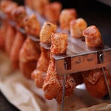 thumbnail of SANTOS BBQ Hähnchenschenkel Halter, Chicken Wings Rack, Edelstahl