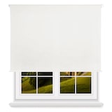 thumbnail of WellHome - Doorschijnend polyester rolgordijn 140 x 180 cm (Breedte x Hoogte) wit