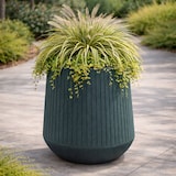 thumbnail of WellHome - Blumentopf aus Rotationsgeformtes Polyethylen 9L Ø40x53cm in farbe Graphit - Coro Bowl HIGH