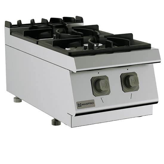 Mastro 700-serie / Gaskookplaat, tafelmodel, 2 branders