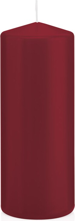 Stumpenkerzen Bordeaux Ø 58 x 120 mm, 16 Stück