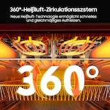 thumbnail of Heißluftfritteuse 23 Liter, XXL Airfryer mit Doppeltür und Sichtfenster, 15 Programme, LED-Touch, 12 Zubehörteile