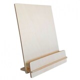 thumbnail of Tisch-Prospekthalter DIN A4, Birkenholz natur »WUDI«