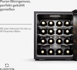 thumbnail of Klarstein Silent Vino 16 Uno | Weinkühlschrank | 1 Zone / 16 Flaschen Schwarz