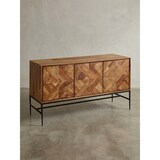thumbnail of Massivholz Sideboard Sheesham, Industrial-Design, Stauraum. 123x45x70 cm | Kadima Design