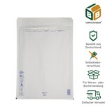 thumbnail of 50 x Luftpolsterversandtasche (320 x 455 mm) 10 / K weiß Luftpolstertaschen Umschläge Versandtaschen Selbstklebeverschluss BB-Verpackungen