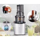 thumbnail of Kuvings - Extracteur de jus REVO830 + kit sorbet & smoothie - Double embouchure, Système de découpe automatique - Blanc