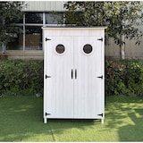 thumbnail of Moderner Gartenschrank TONI weiß