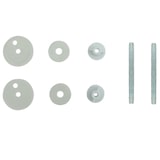 thumbnail of vidaXL Toilettensitz mit Deckel MDF Grün Wassertropfen-Design