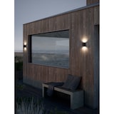 thumbnail of Applique murale CANTO 2 Aluminium Seaside noir, H.10.6 - IP44 - LED Module / Extérieur