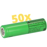 thumbnail of 50x LG INR18650-MJ1 3,7V 3500mAh 10A unprotected flat Top