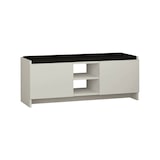 thumbnail of Dmora Scarpiera Dbarrec, Mobile portascarpe, Armadio da ingresso multiuso, Mobiletto per calzature, 110x37h43 cm, Bianco