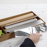 thumbnail of Folienspender, dunkler Bambus, FSC 5.4x42x19cm