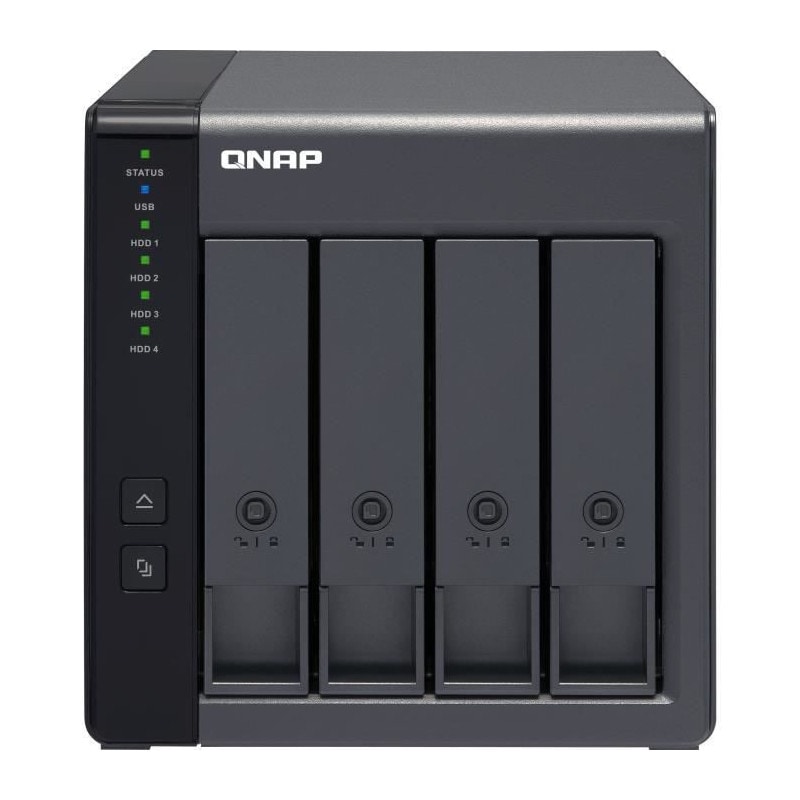 Qnap - Serveur De Stockage Nas - Tr-004  - 4 Baies - Usb-c 3.1 - Boitier Nu